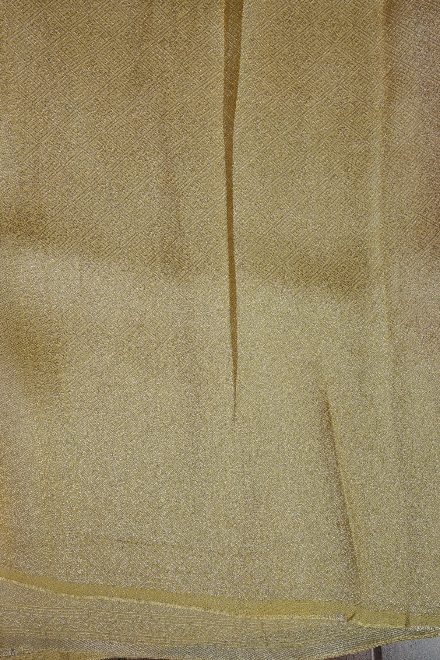 Soft Banarasi Silk Saree Ombre - Blush Pink and Green-Silk Mark Certified.