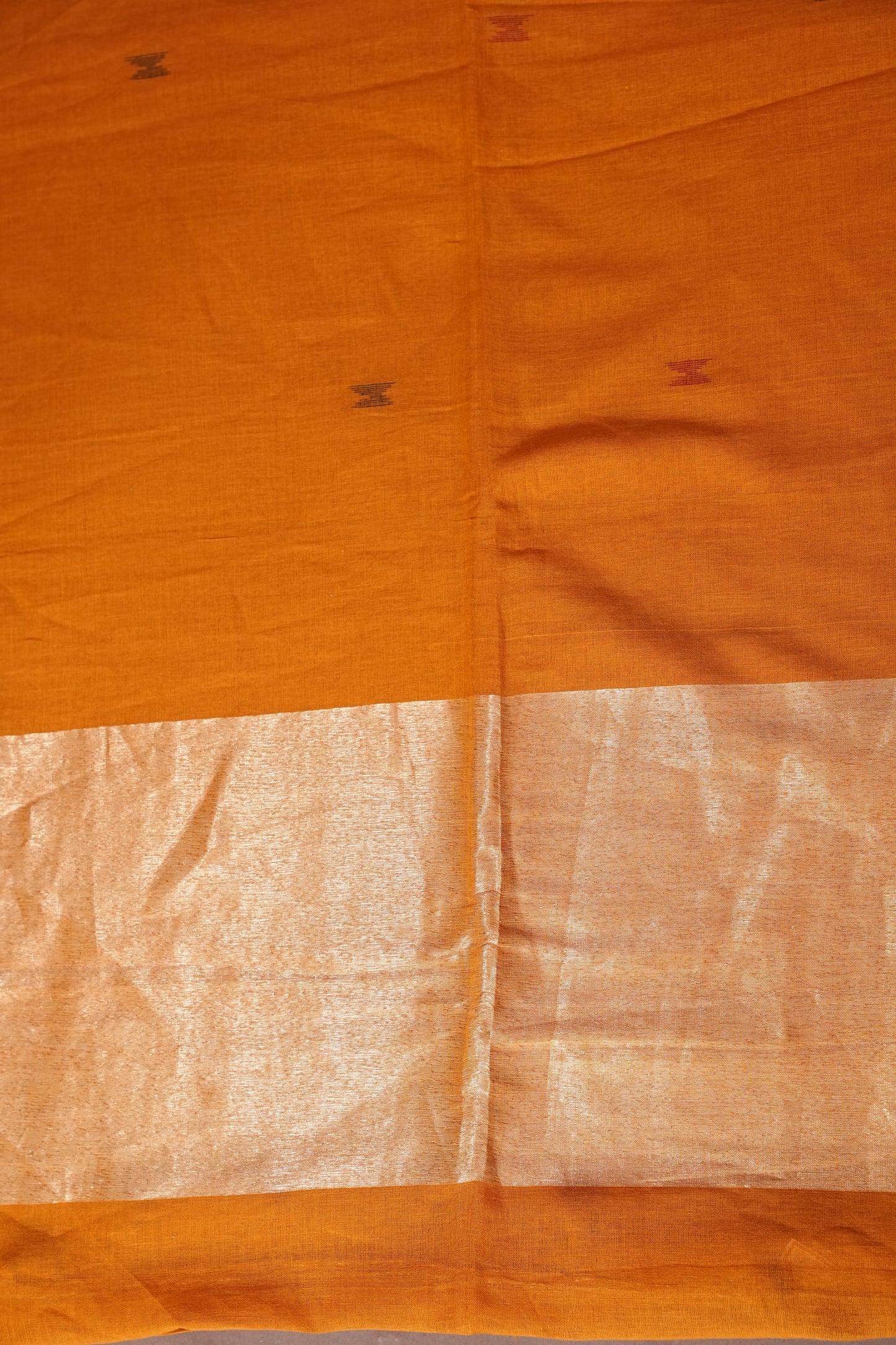 Soft Chettinad Cotton Saree - Mustard