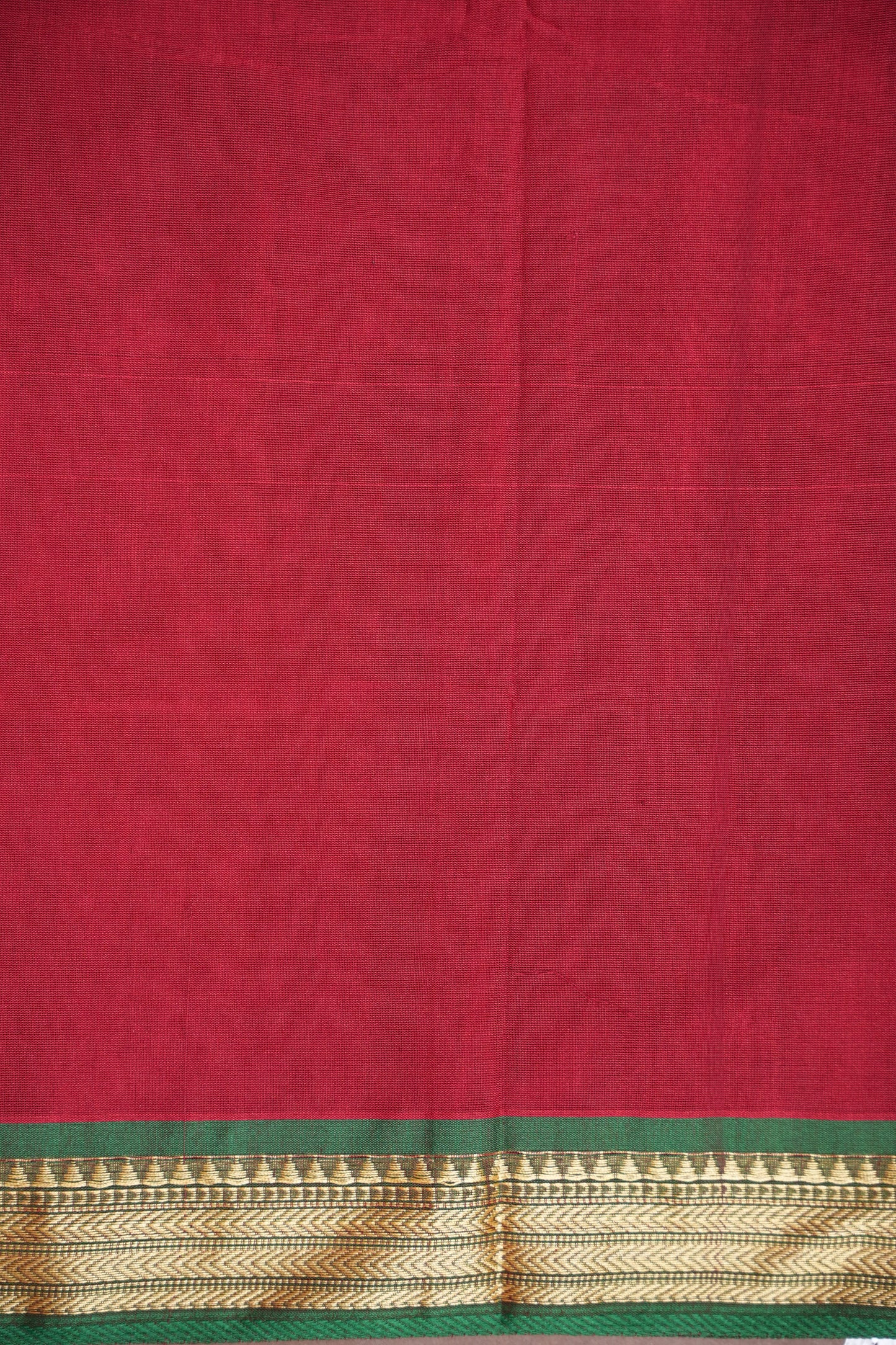 Soft Chettinad Cotton Saree - Red