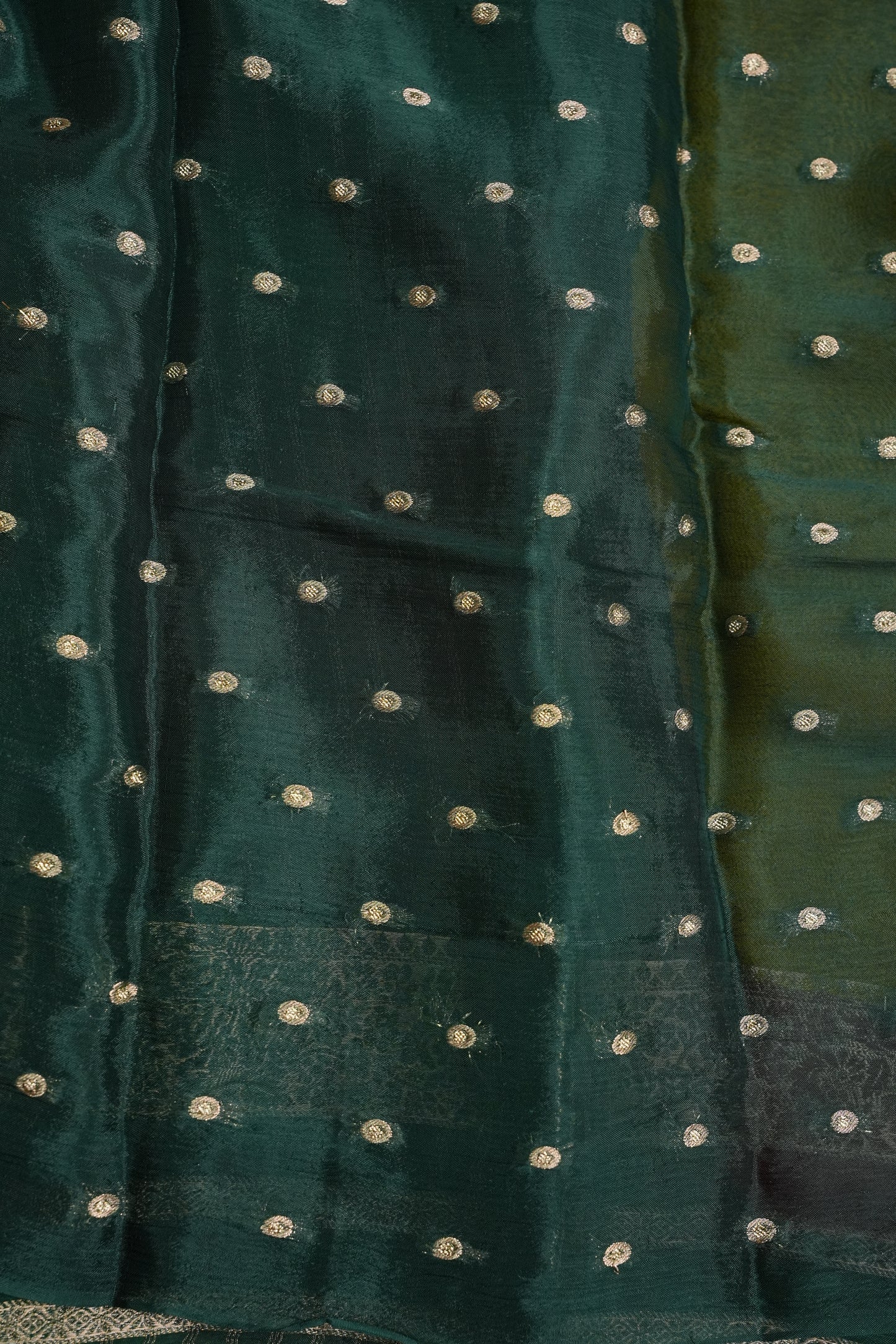 Georgette Crepe Sarees - Mustard