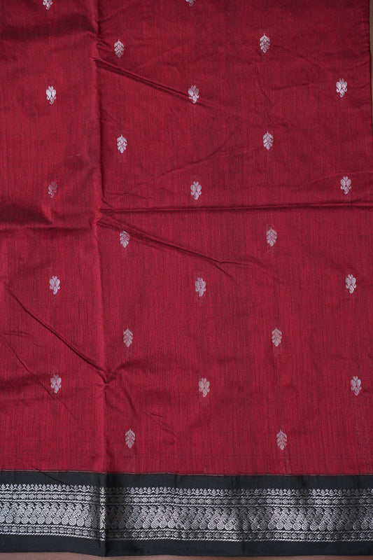 Kalyani Cotton Silk Saree - Maroon