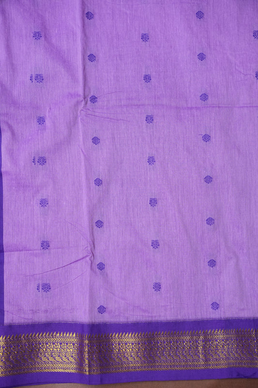 Kalyani Cotton Silk Saree - Purple