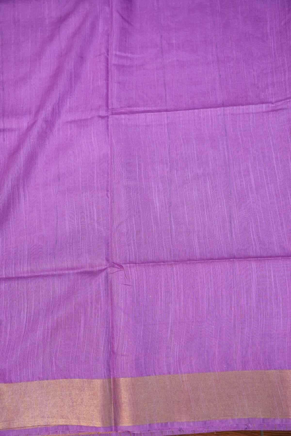 Semi Tussar Staple Saree – Purple