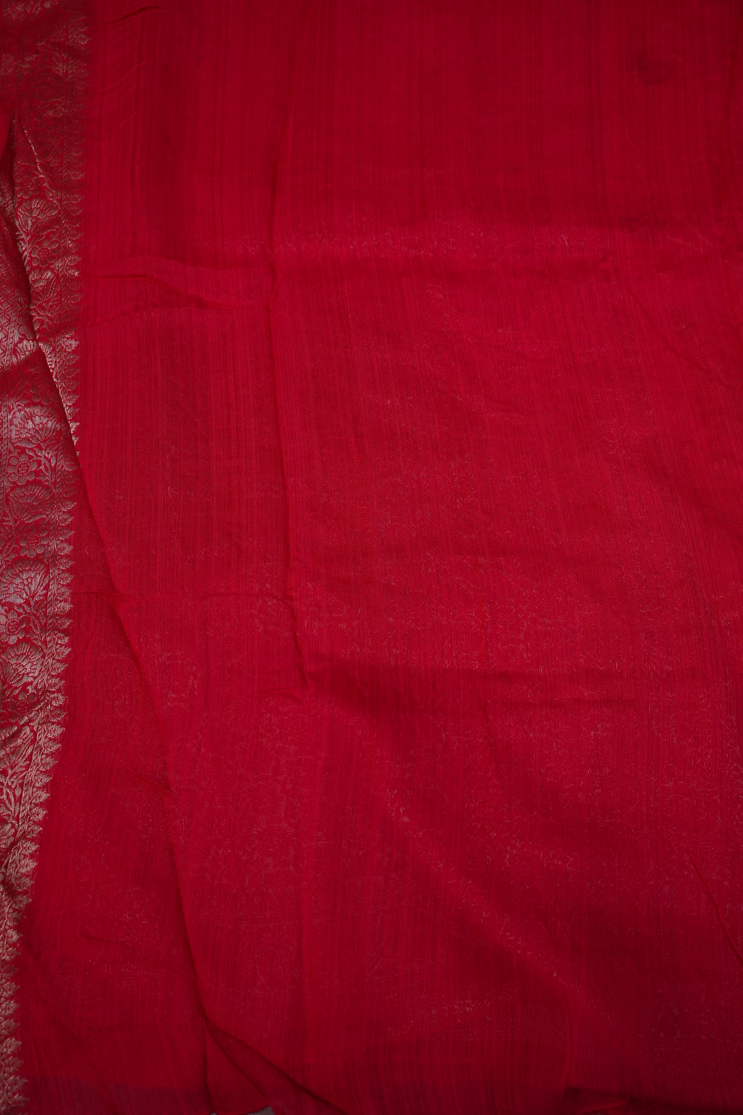 Soft Matka Banarasi Saree with Needle Design Work – Pink