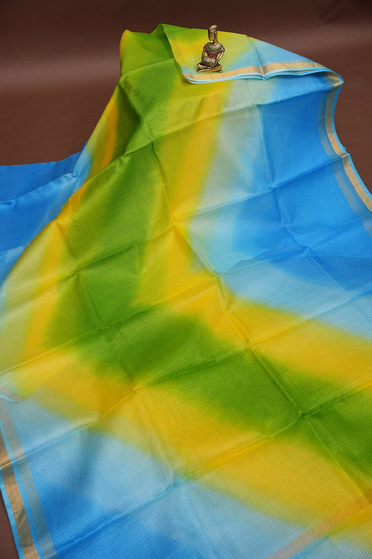 Silk Kota Multicolor Saree