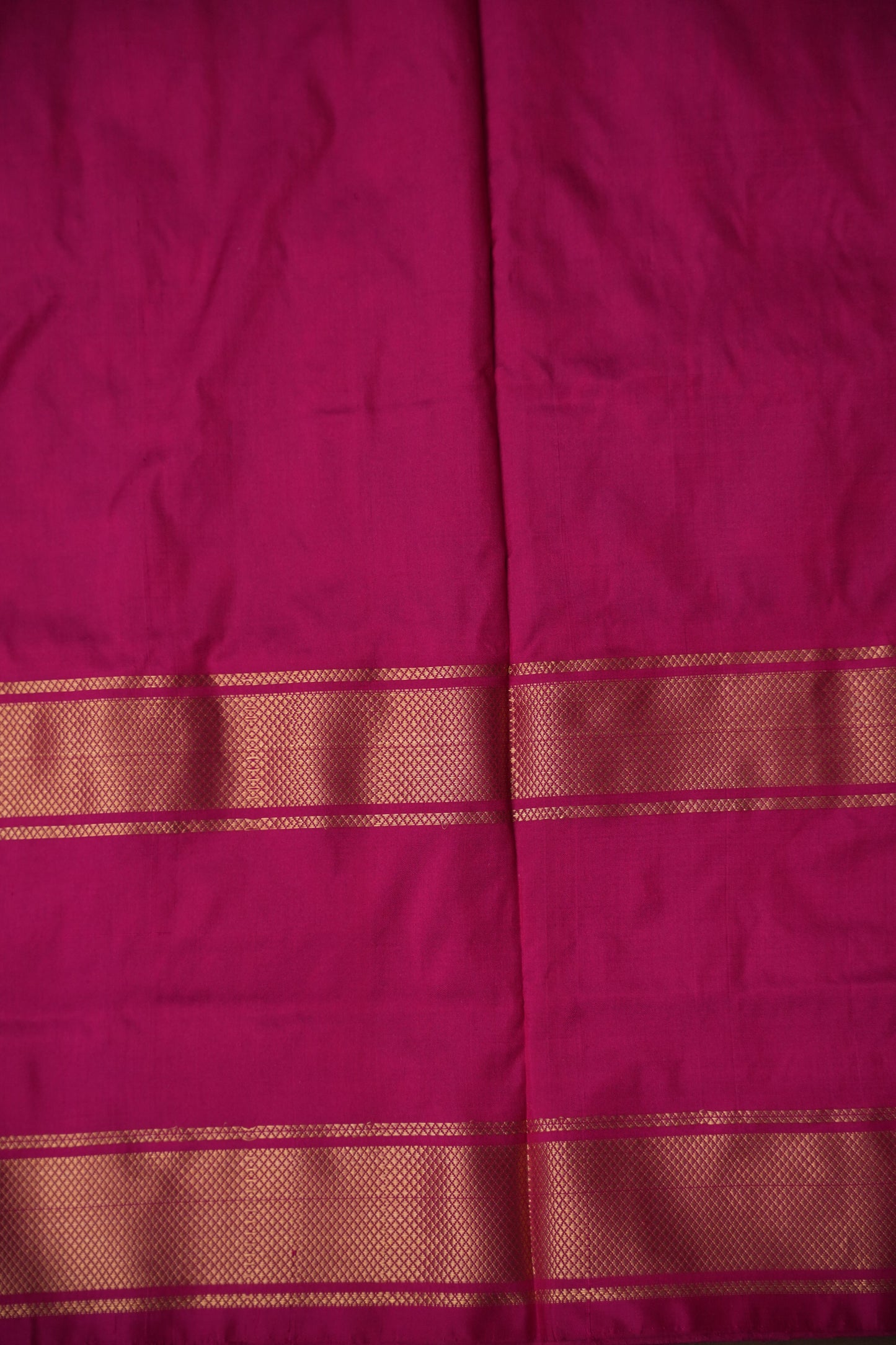 Pure Ikkat Soft Silk Saree - Parrot Green & Pink