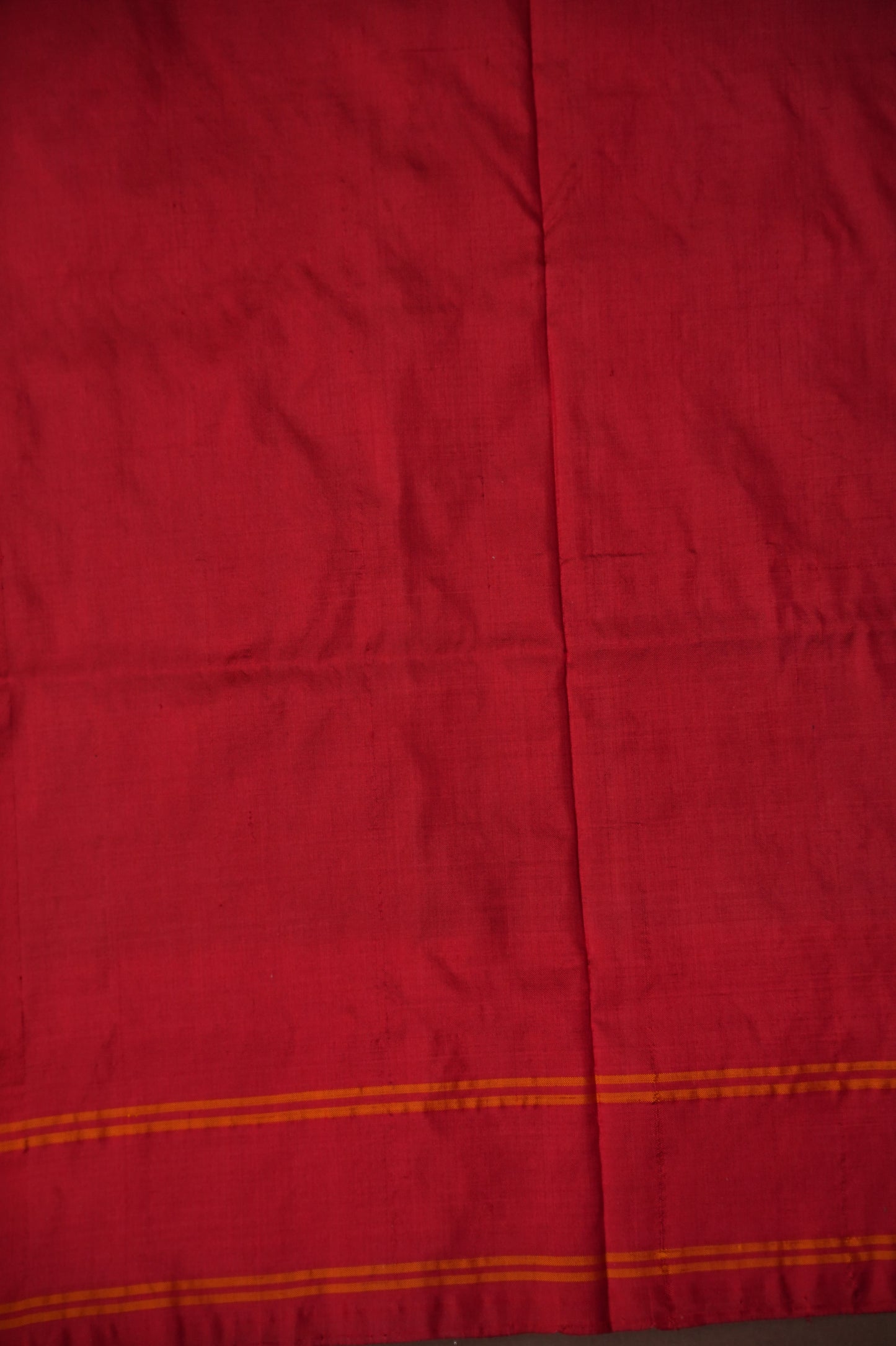 Pure Ikkat Soft Silk Saree - Black & Red
