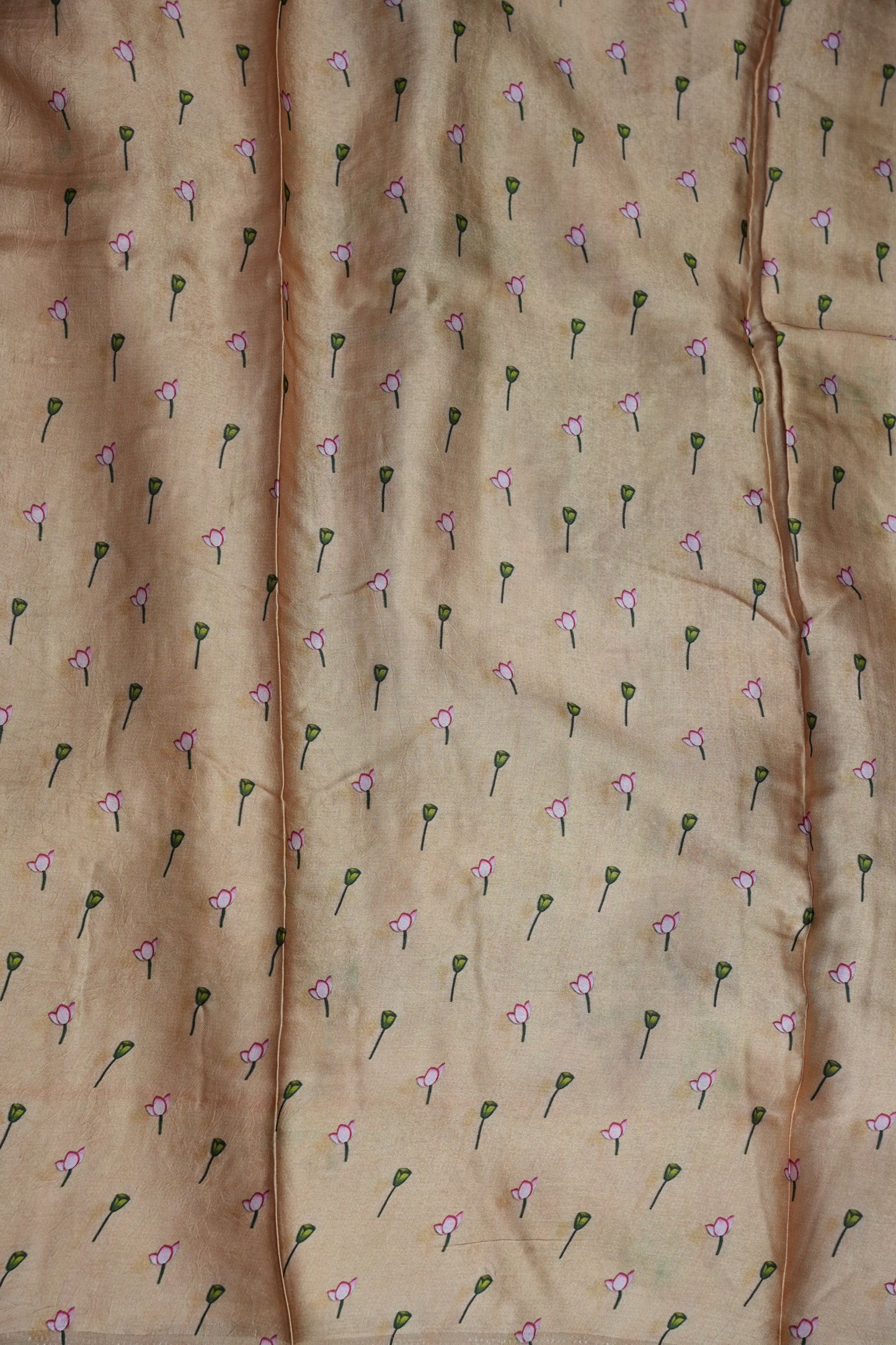 Subarnam's Exclusive Statement Saree – Pure Modal Silk Bandhani & Kalamkari Saree