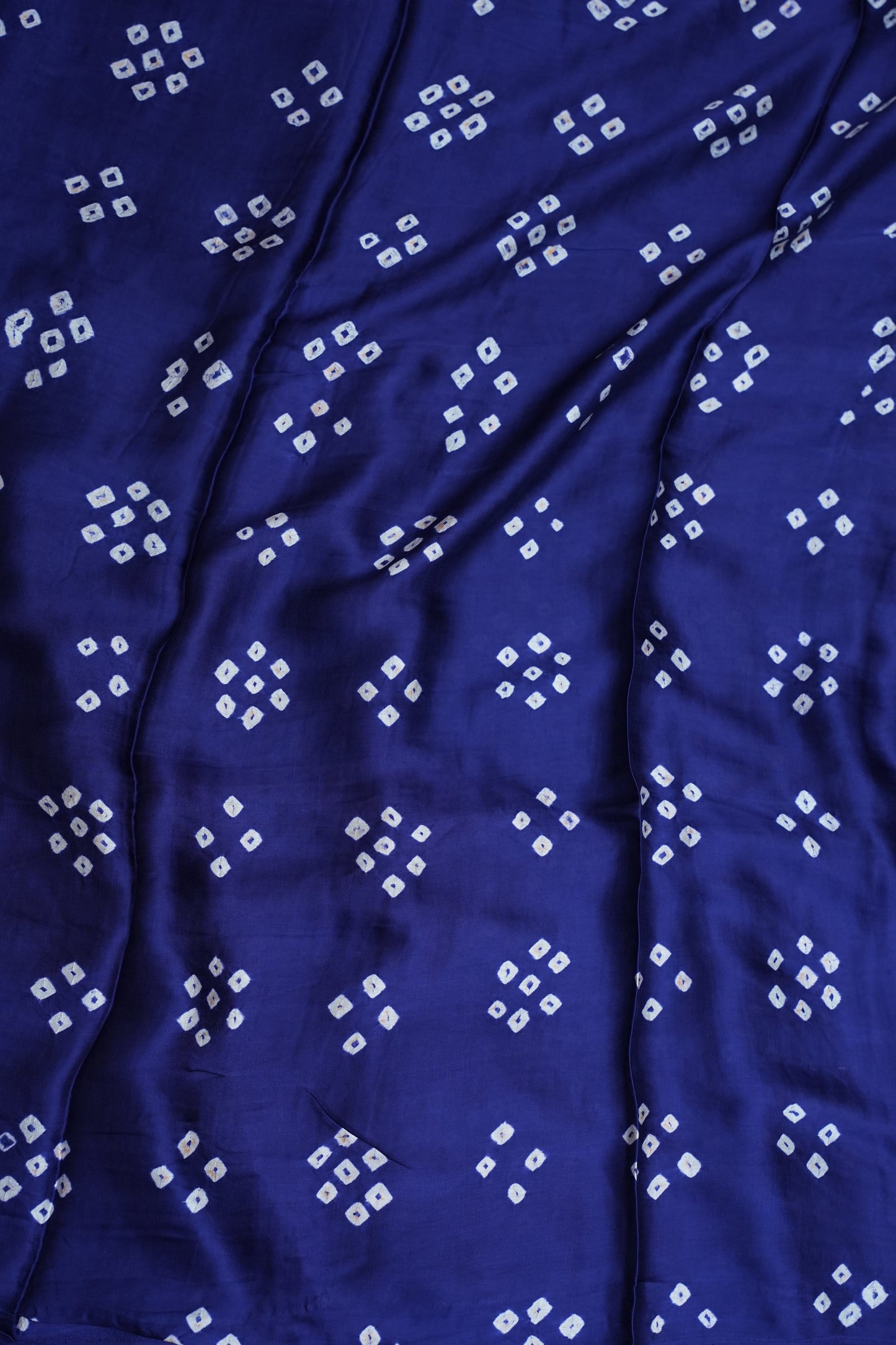 Subarnam's Exclusive Statement Saree – Pure Modal Silk Bandhani Kalamkari Saree
