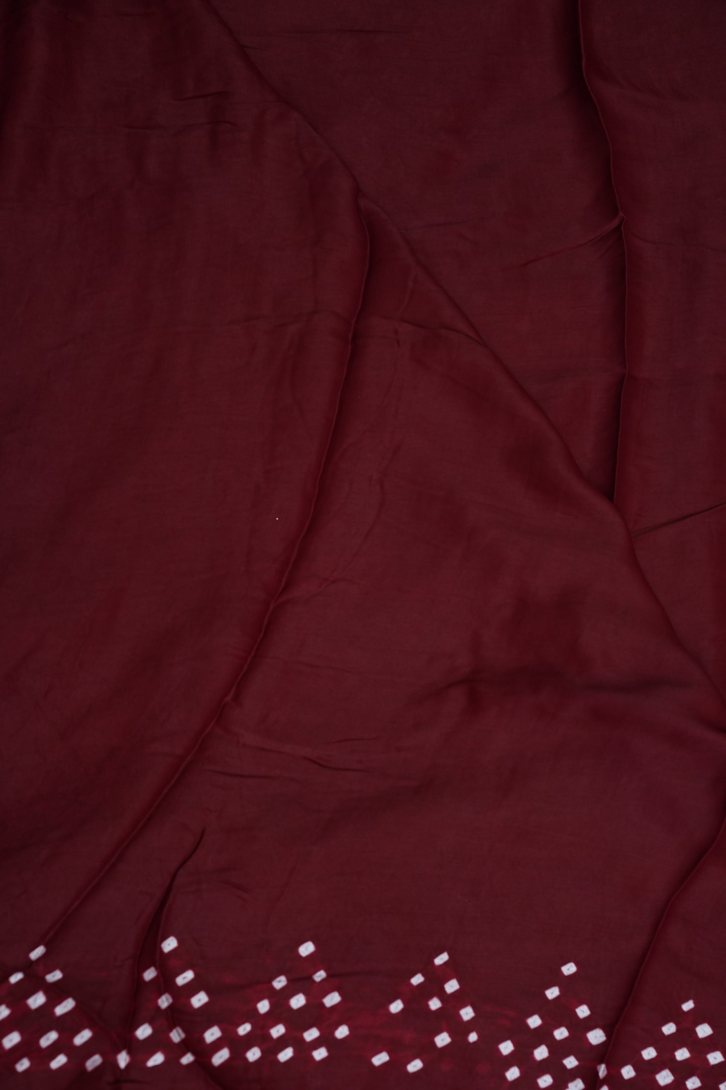 Subarnam's Exclusive Statement Saree – Pure Modal Silk Bandhani Kalamkari Saree