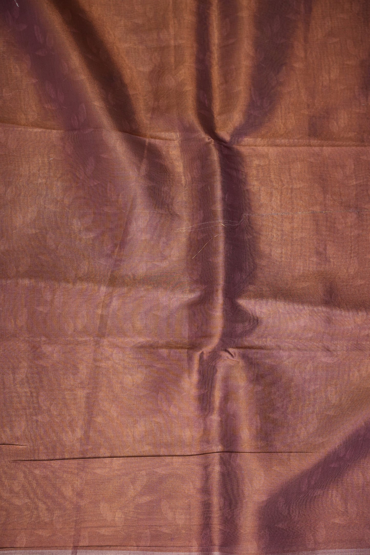 Digital Printed Tissue Raw Silk Saree with Lotus Bloom Landscape