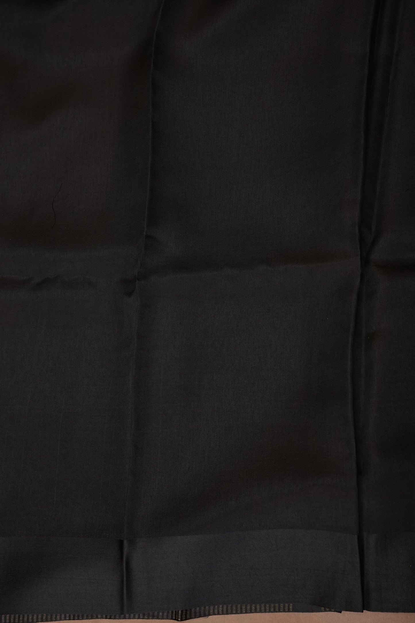Pure Chanderi Silk Tissue Saree - Black