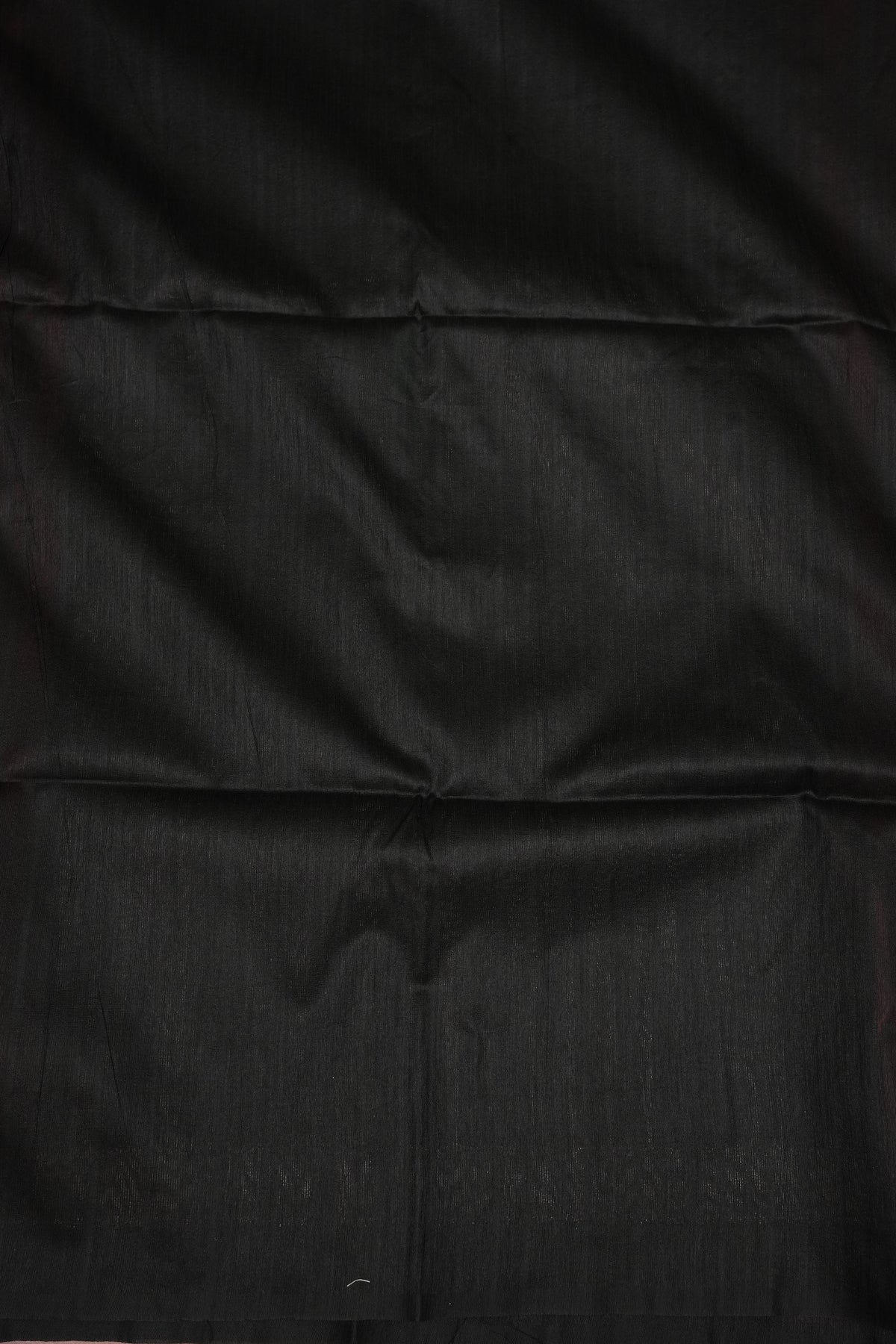 Semi Raw Silk Saree with Temple Border – Red & Black