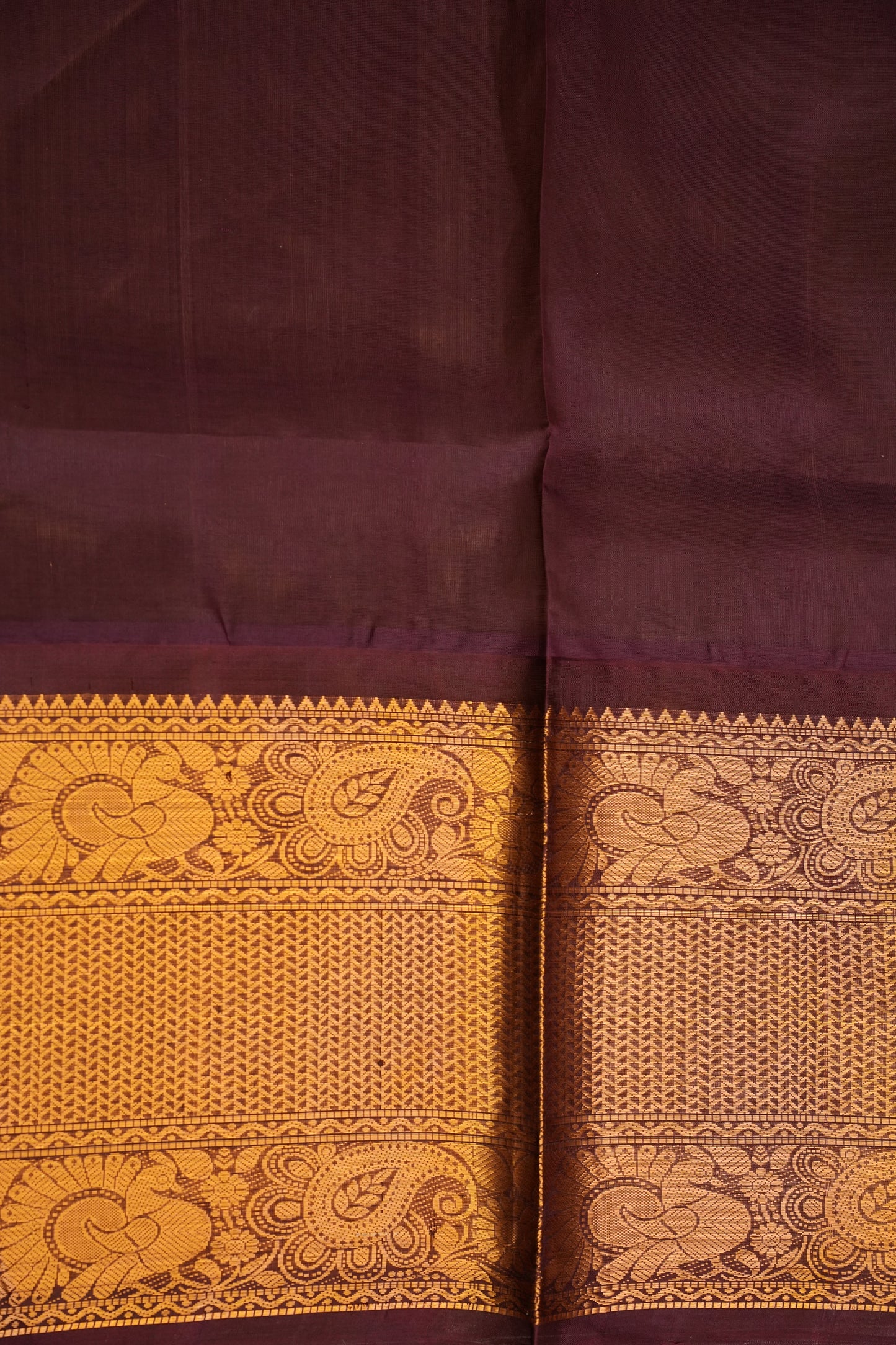 Pure Kuppadam Saree - Steel Blue & Pink