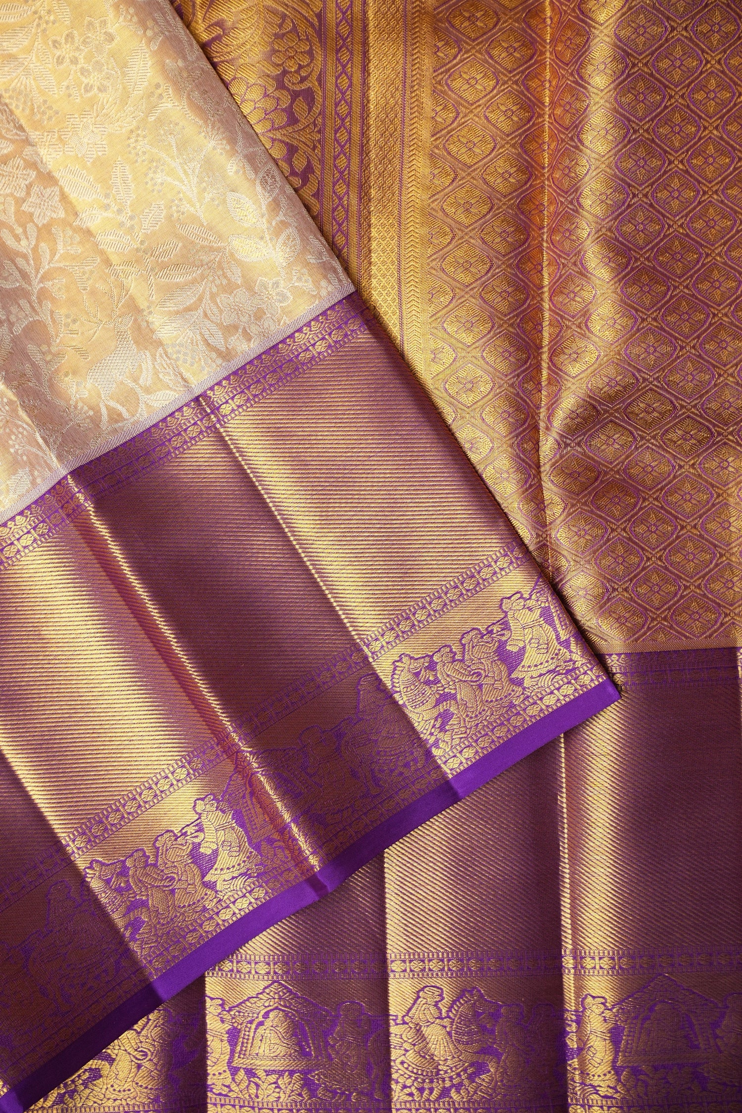 Pure Tissue Kanchipuram Silk Sarees