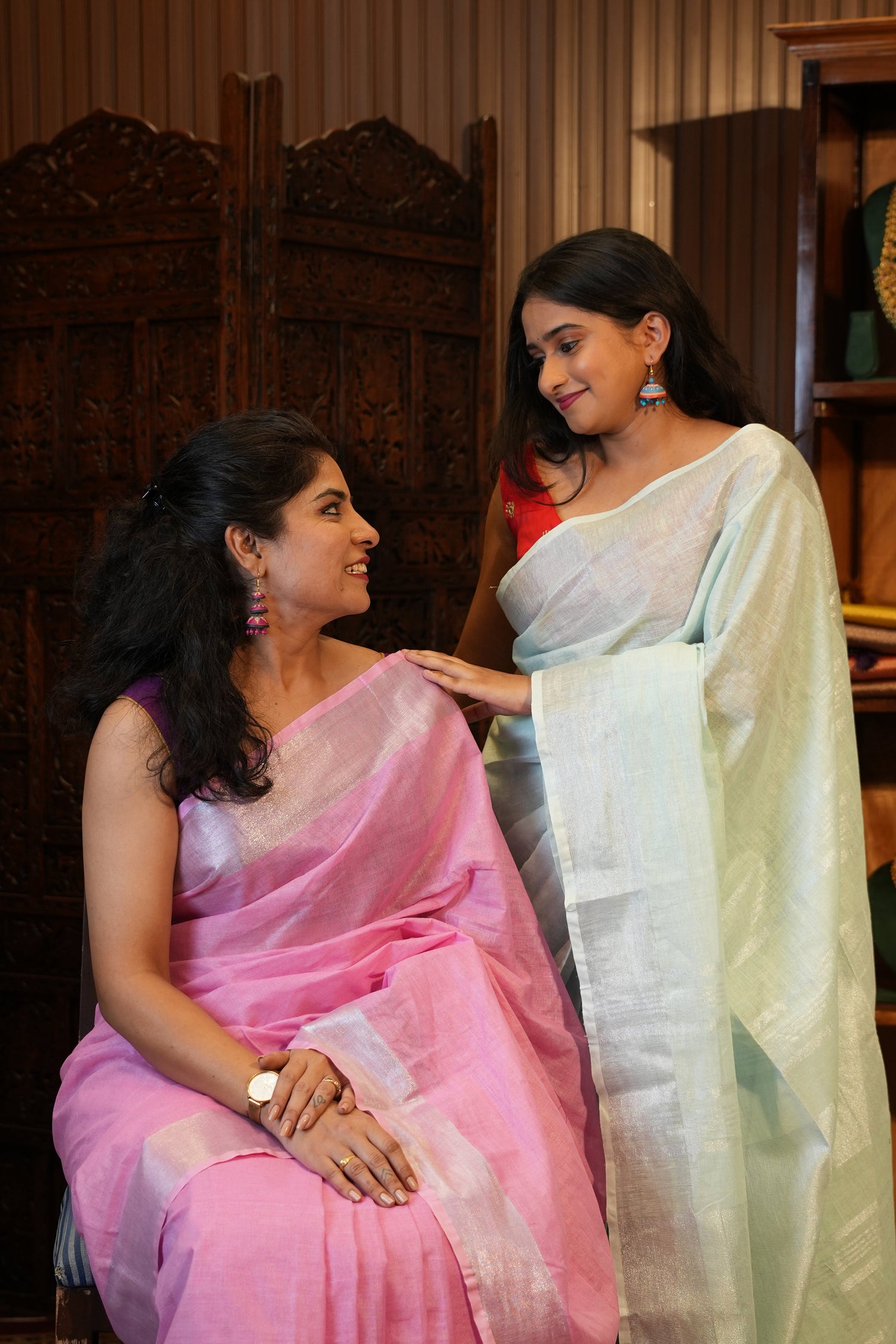 Linen Sarees