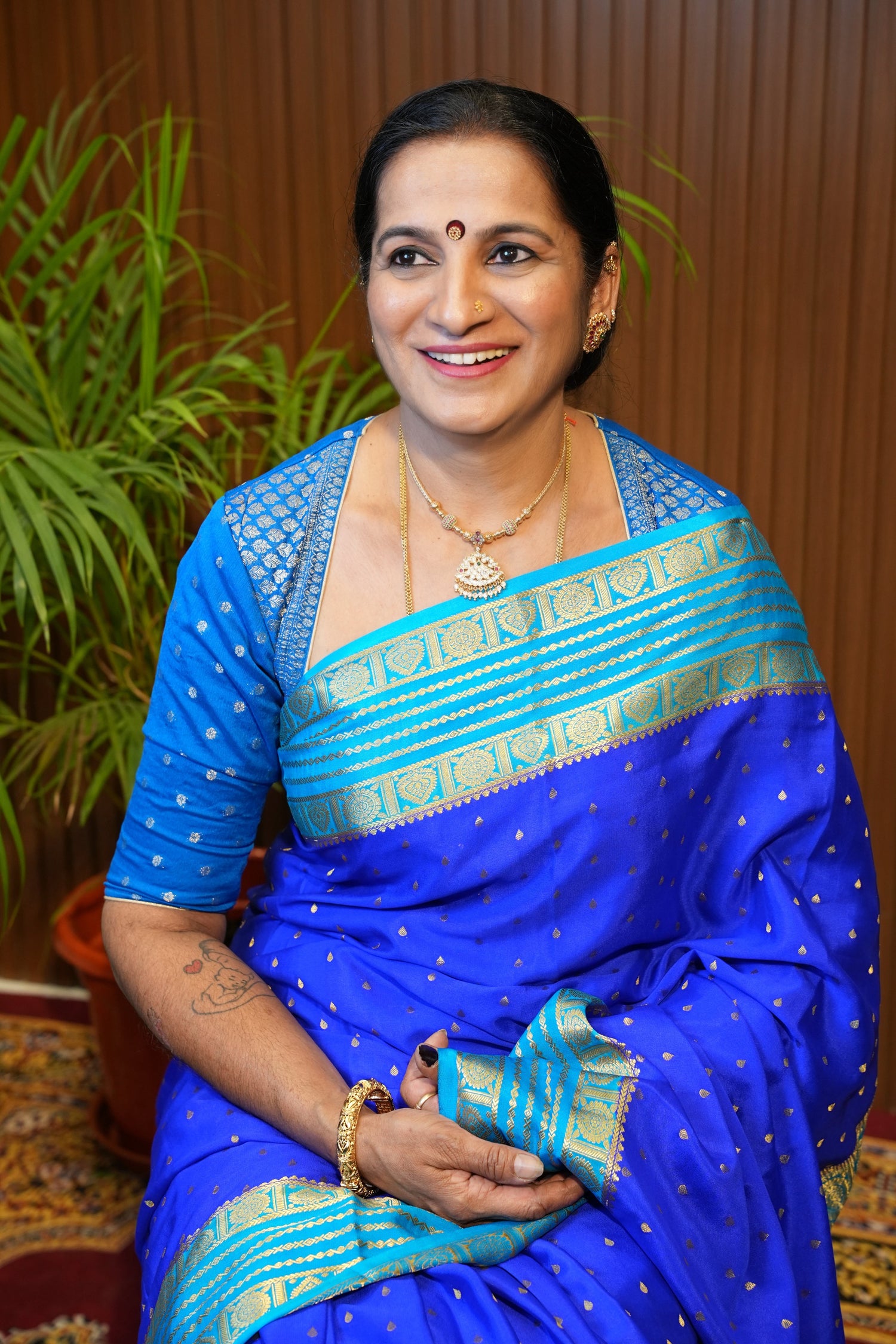 Mysore Crepe Silk Sarees