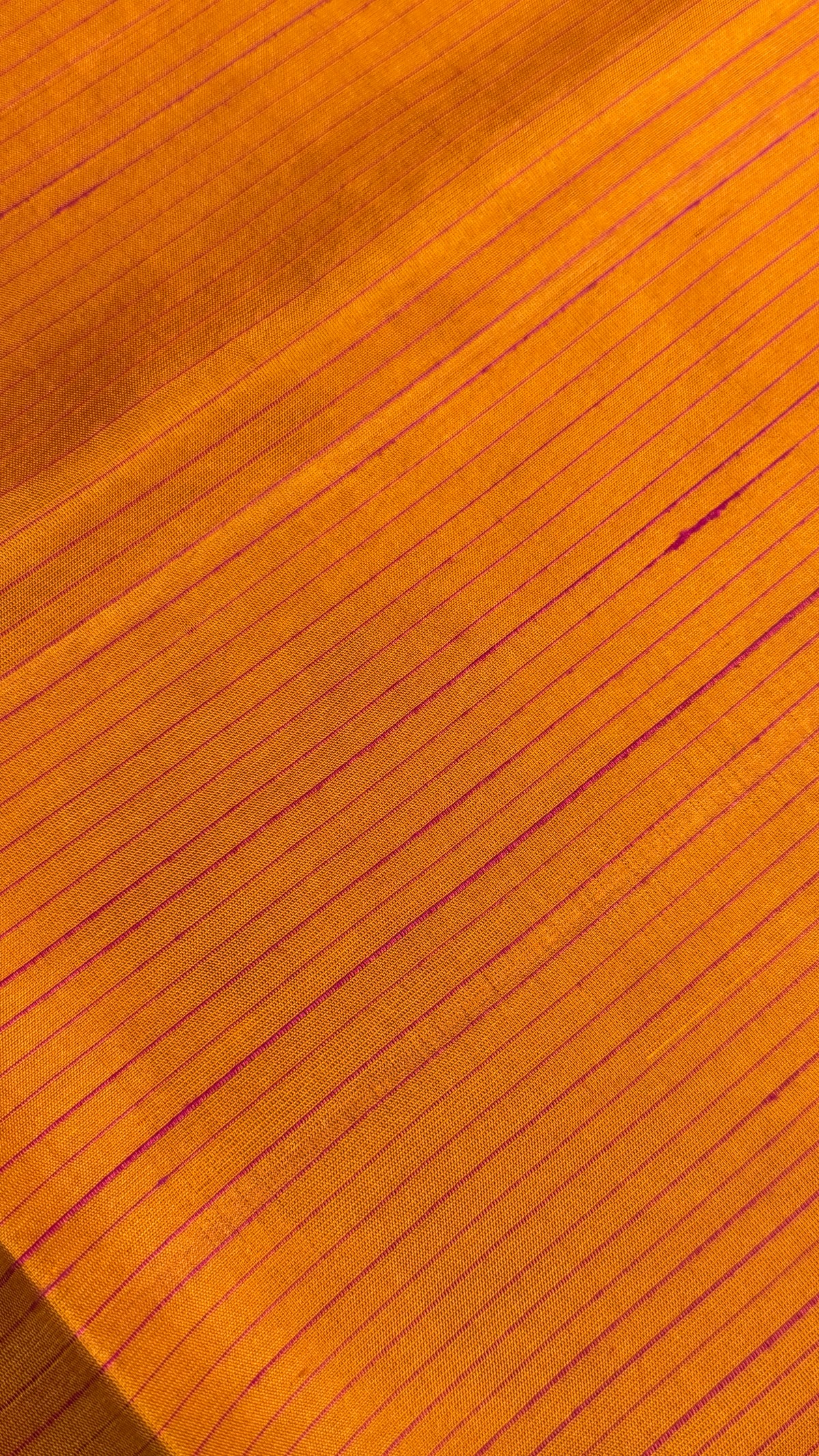 Pure Handloom Soft Silk saree - Magenta Pink & Mustard|Silk Mark Certified
