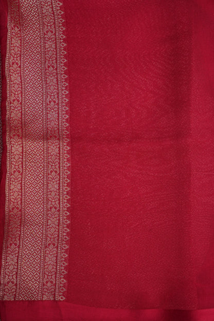 Royal Rani Pink Handwoven Banarasi Silk Saree with Elephant Motif Border