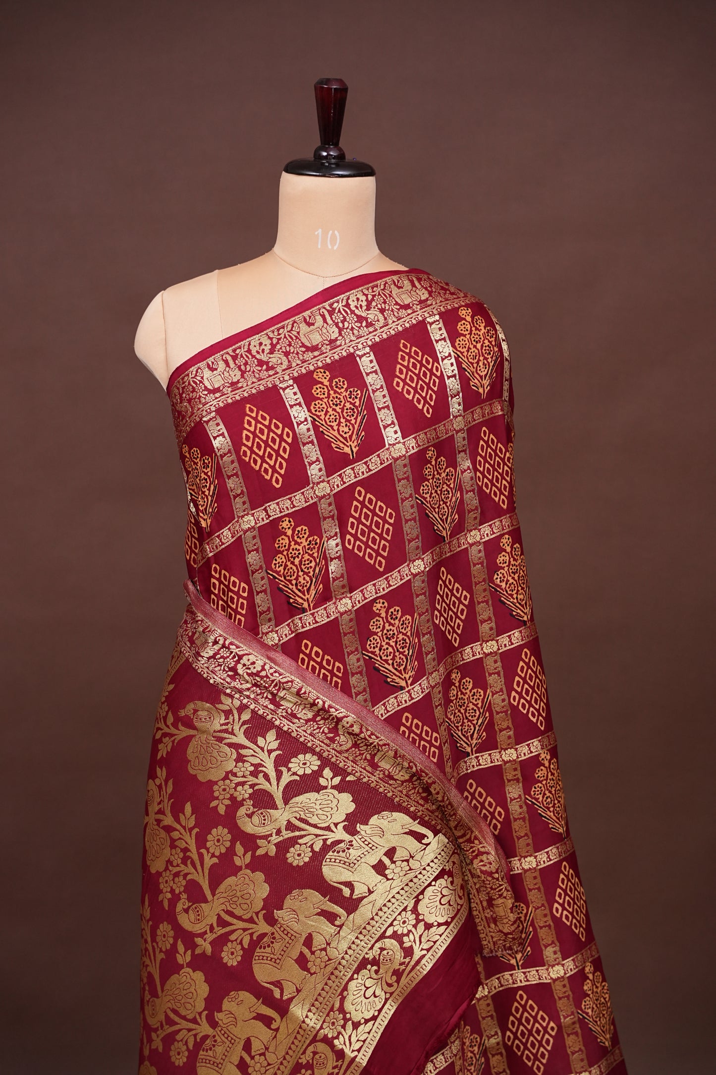Bhandini Garchola maroon