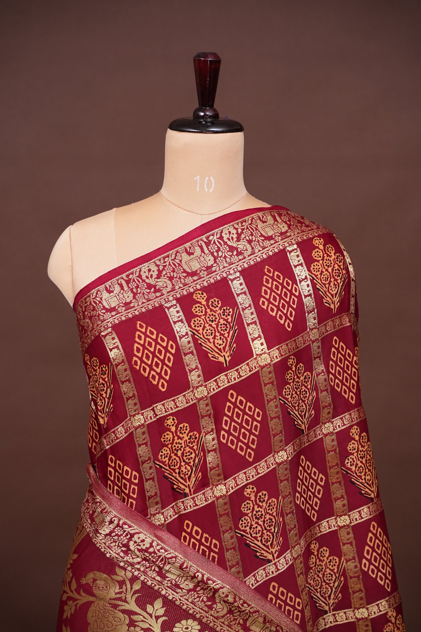 Bhandini Garchola maroon