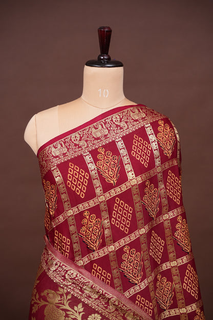 Bhandini Garchola maroon