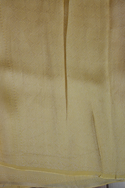 Soft Banarasi Silk Saree Ombre - Blush Pink and Green-Silk Mark Certified.