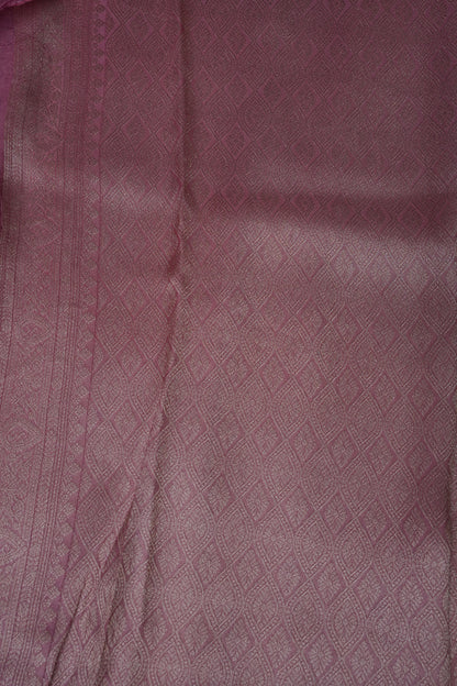 Soft Banarasi Silk Saree - Peach
