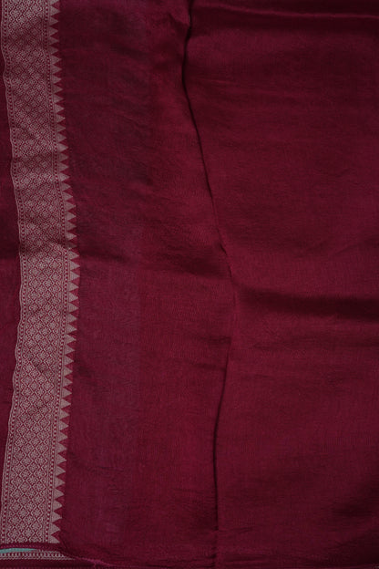 Tussar Banarasi Raw Silk Saree with Floral Paithani Weaves – Aqua Green