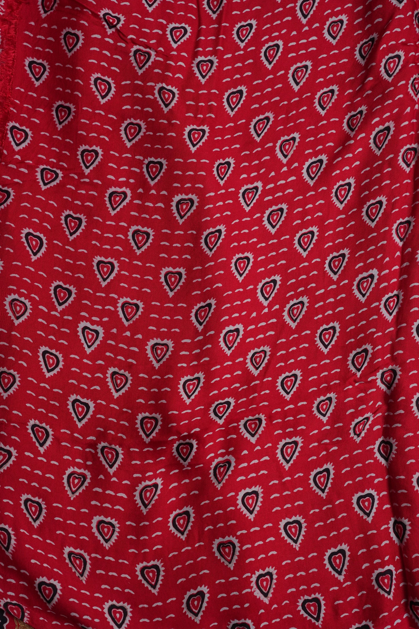 Bandhini Garchola Saree - Red