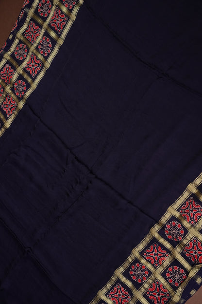 Bandhini Garchola Saree - Blue