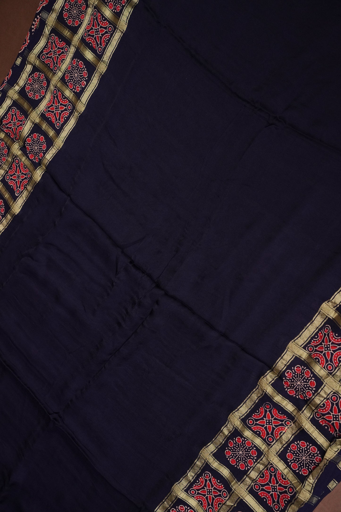 Bandhini Garchola Saree - Blue