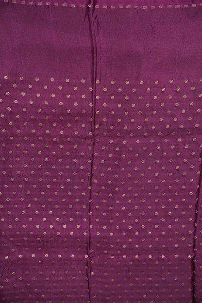 Khaddi Georgette Crepe Silk Saree with Antique Border – Baby Pink & Wine