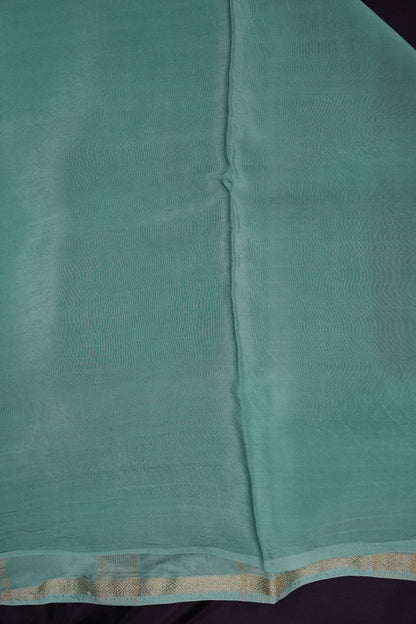 Plain Crepe Silk Saree - Deep Brinjal Purple