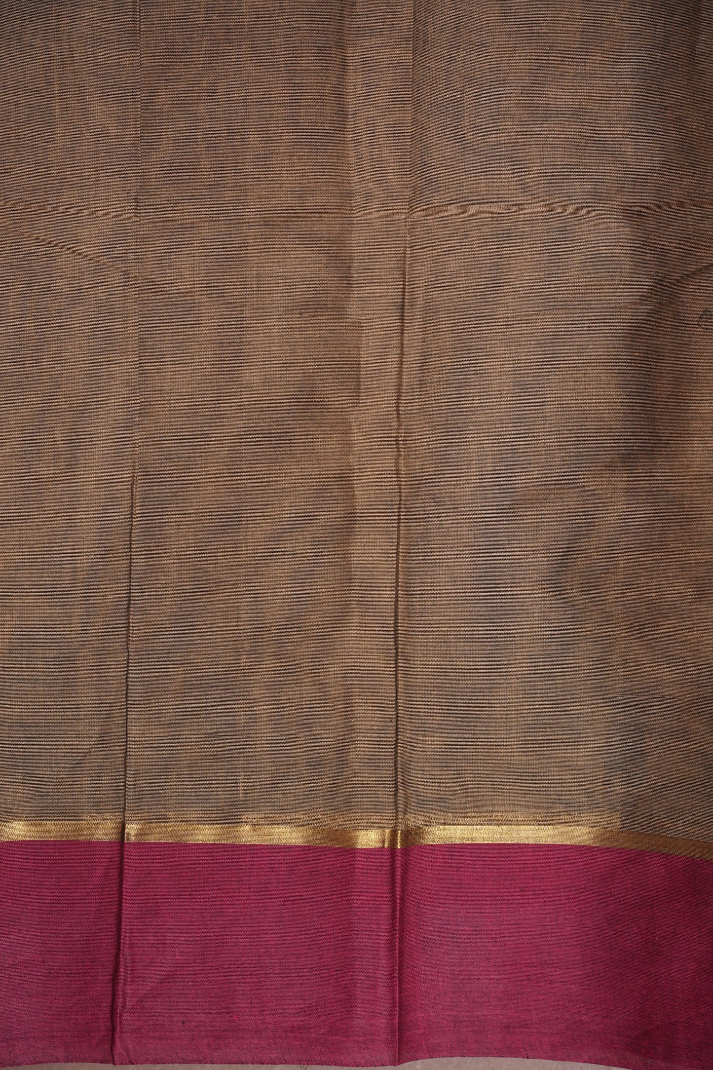 Chettinad Cotton Saree - Brown