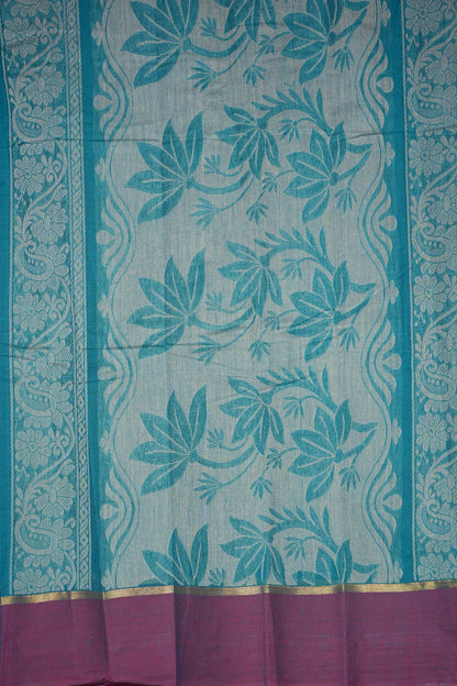 Chettinad Cotton Saree - Blue