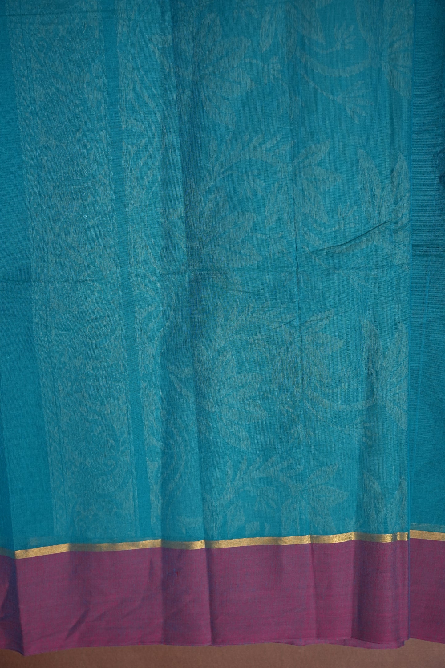 Chettinad Cotton Saree - Blue