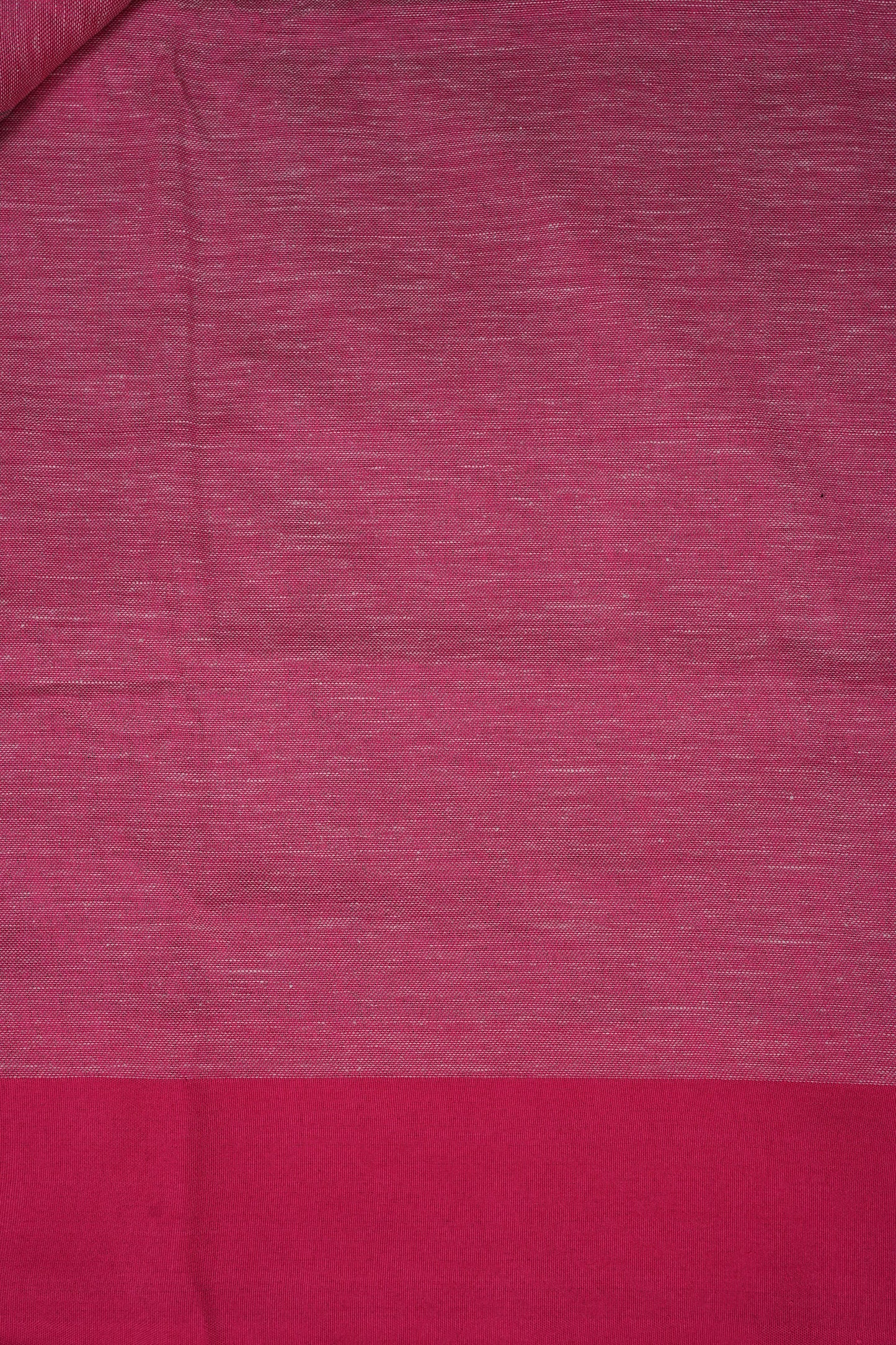 Pure Linen Saree with Tassles - Grey & Pink