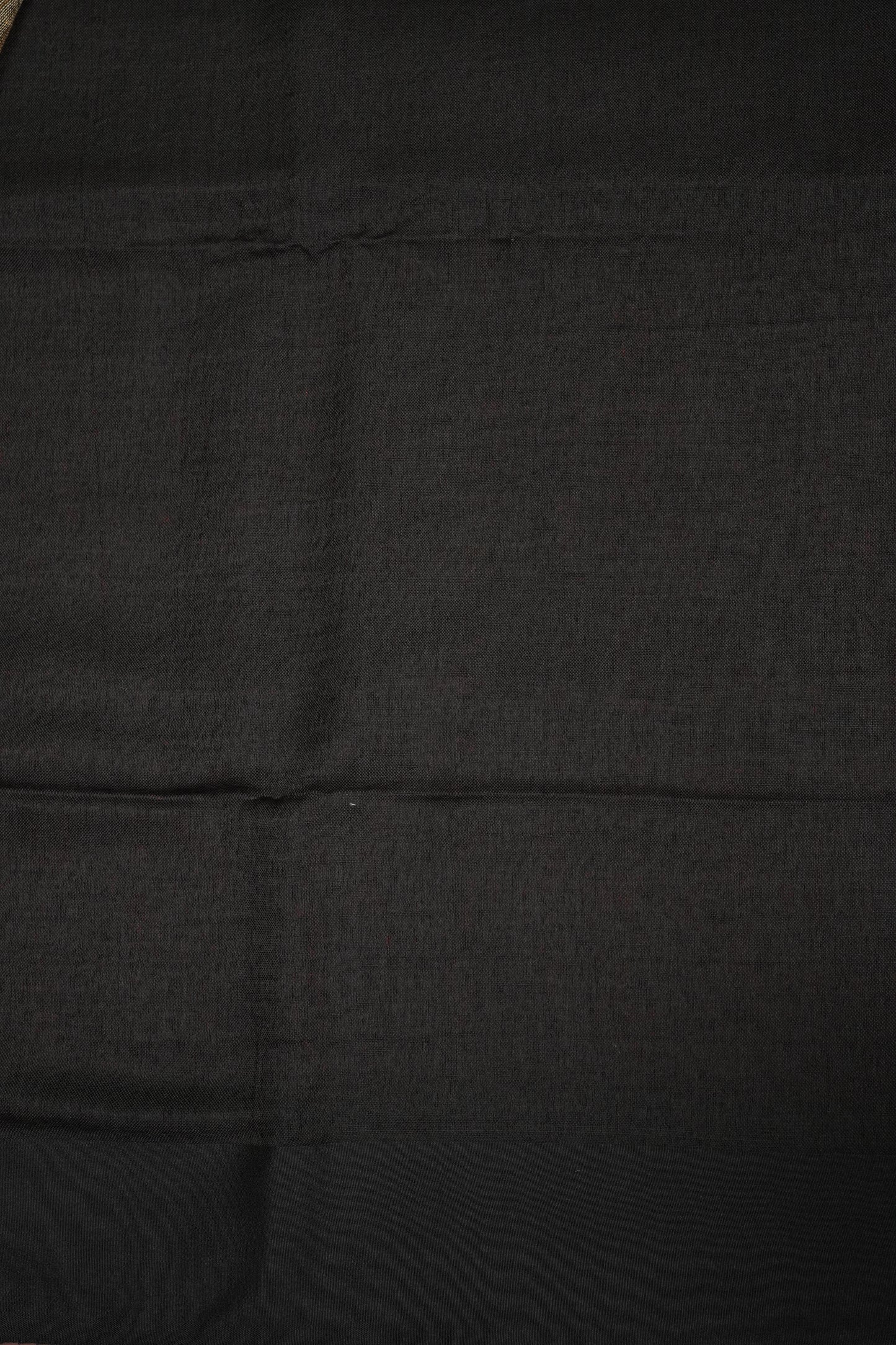 Half & Half Pure Linen Saree with Jute Pallu & Tassles - Maroon & Rust