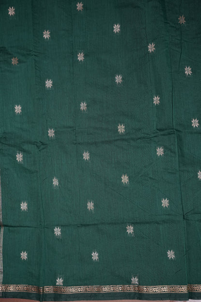 Maheshwari Silk Cotton Saree - Onion Pink