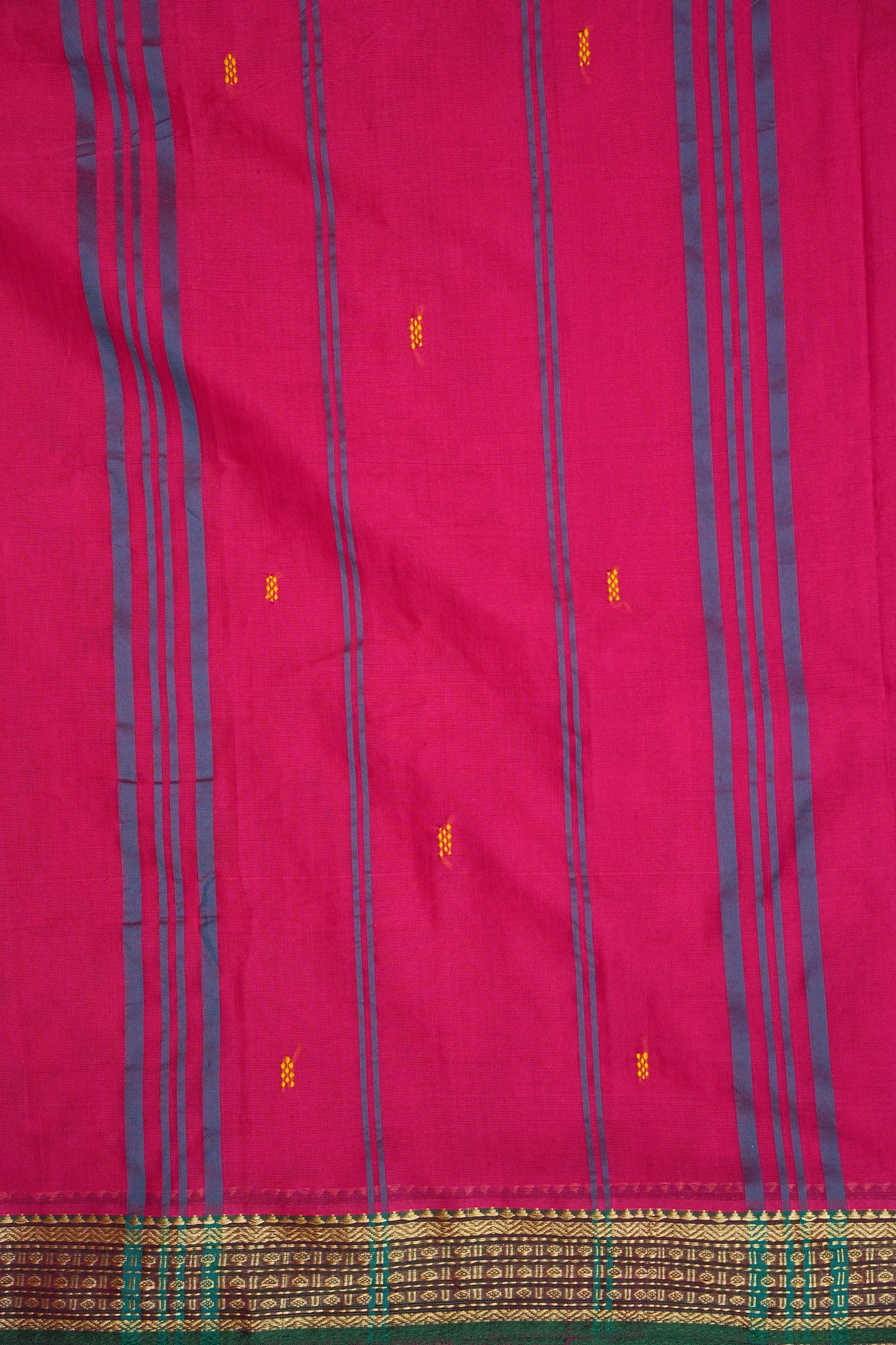 Soft Chettinad Cotton Saree - Pink