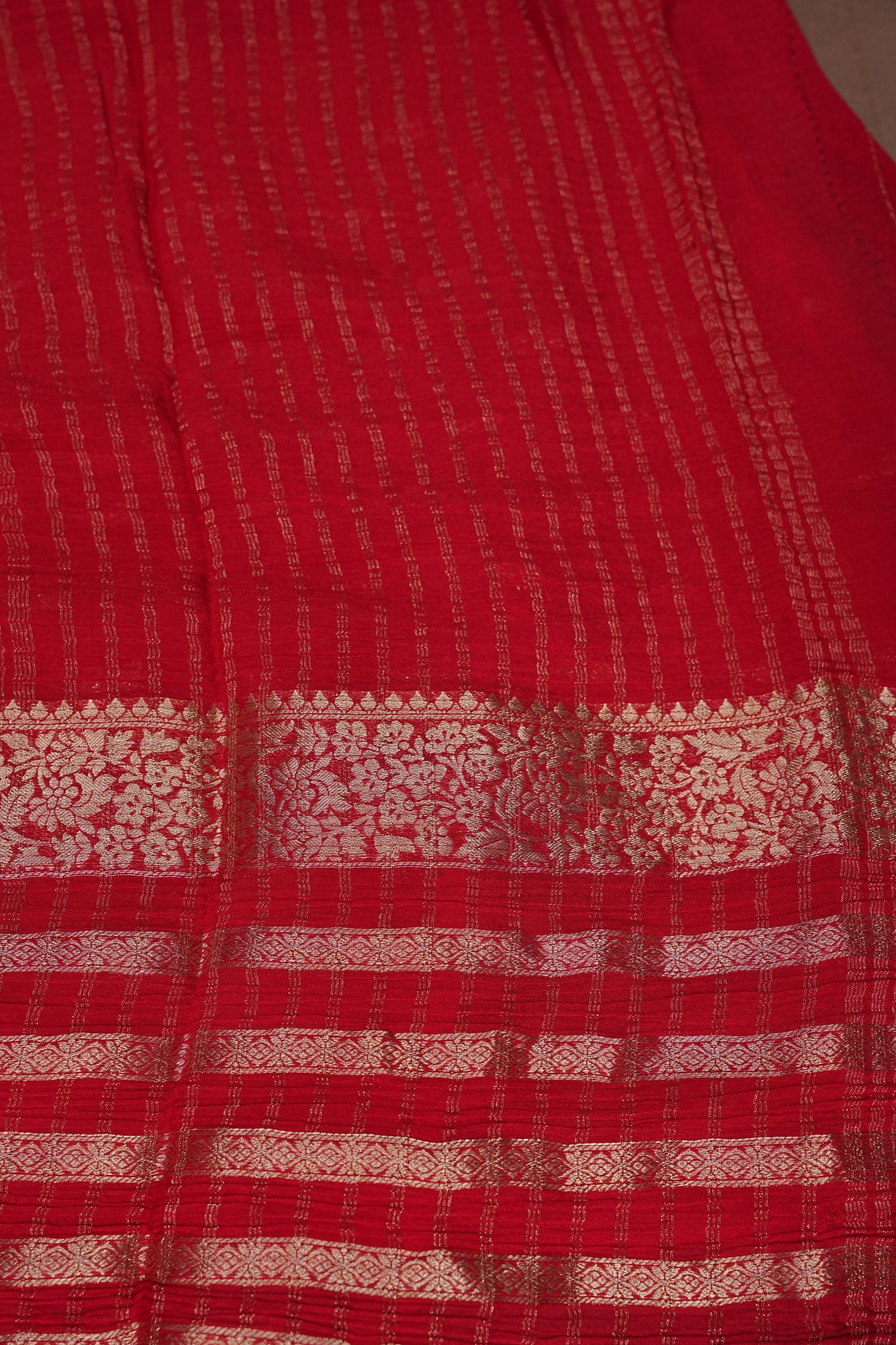 Georgette Crepe Sarees - Black