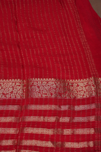 Georgette Crepe Sarees - Black