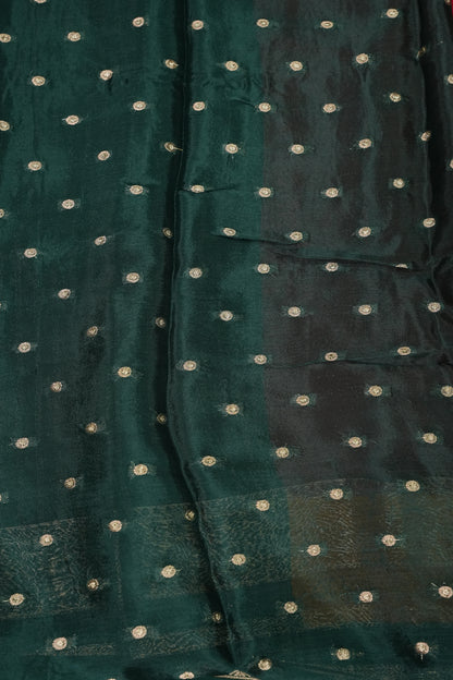 Georgette Crepe Sarees - Deep Red