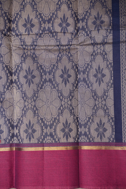 Chettinad Cotton Saree - Blue