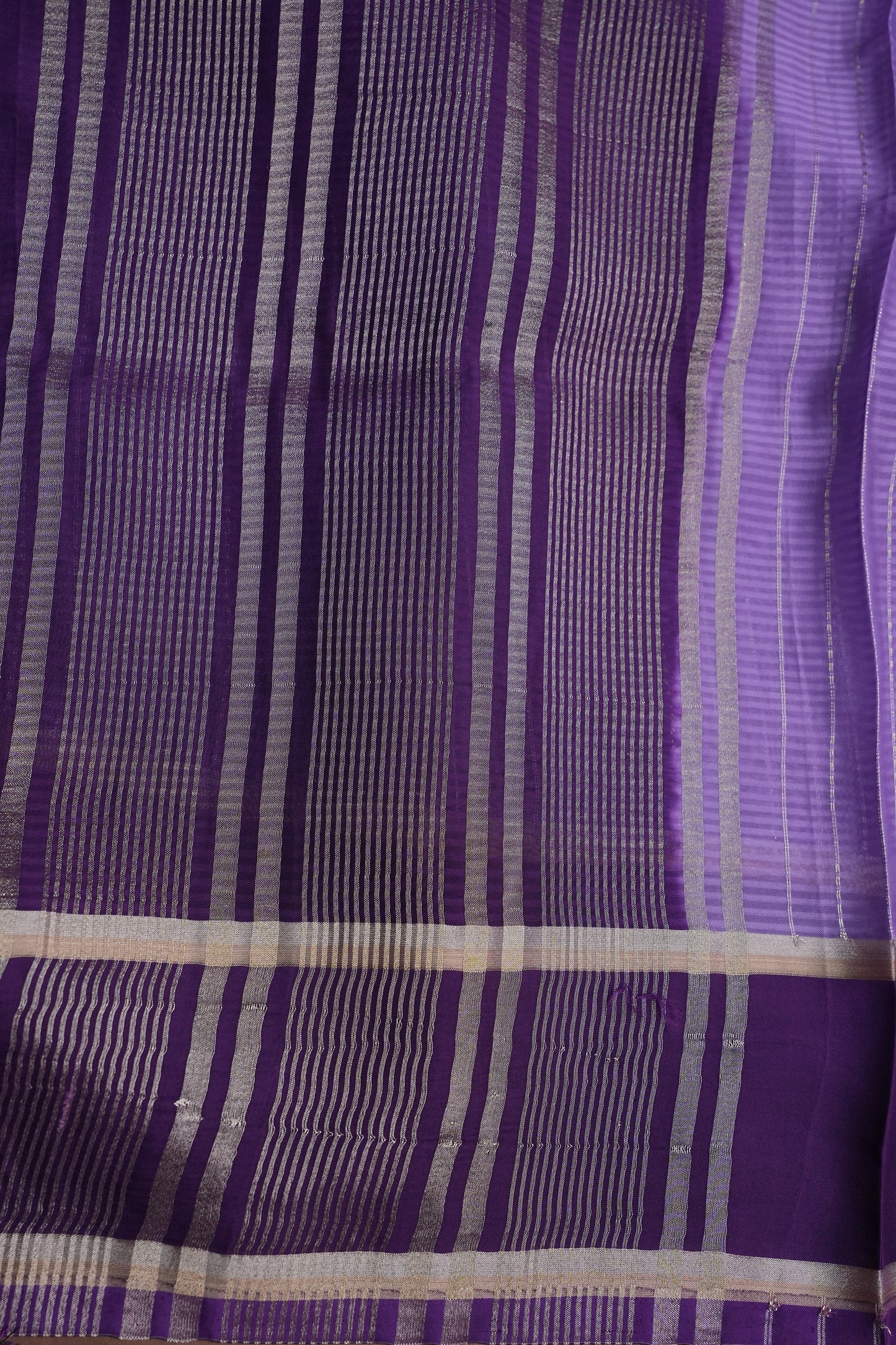 Crepe Silk Saree - Lavender