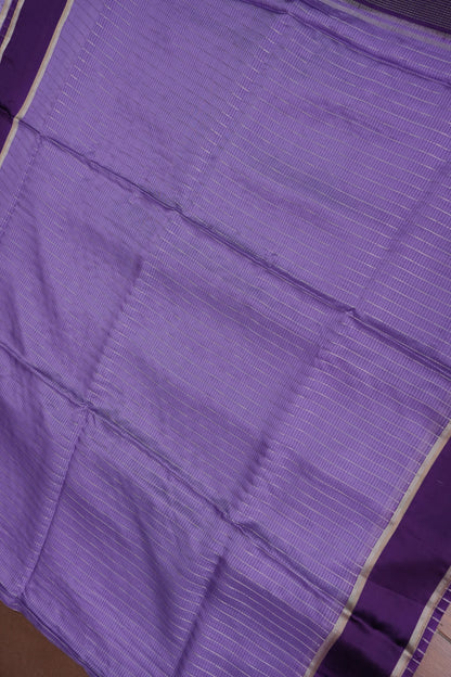 Crepe Silk Saree - Lavender