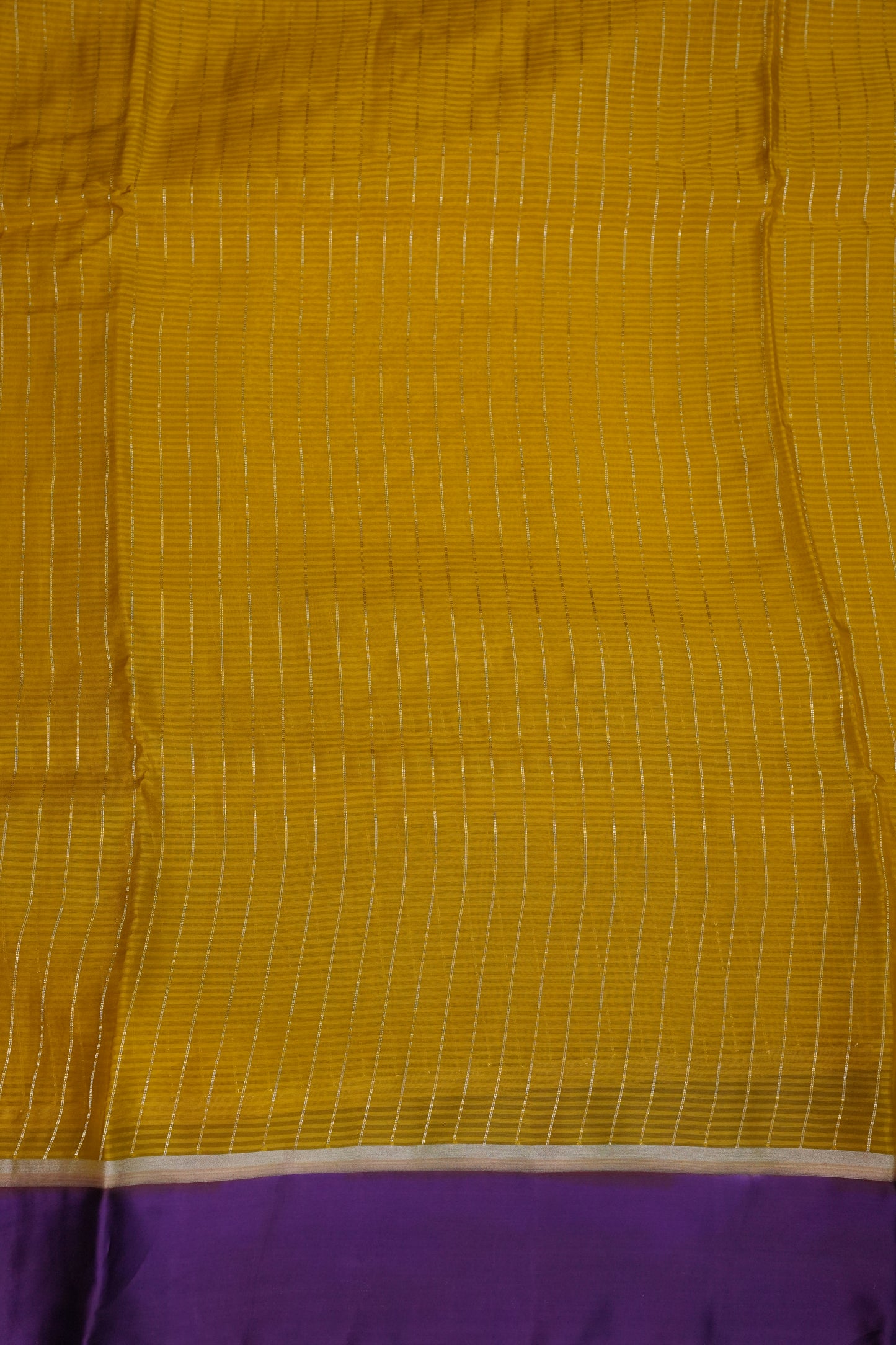 Crepe Silk Saree - Mustard