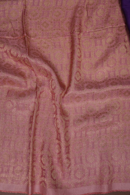 Crepe Silk Saree - Royal Purple