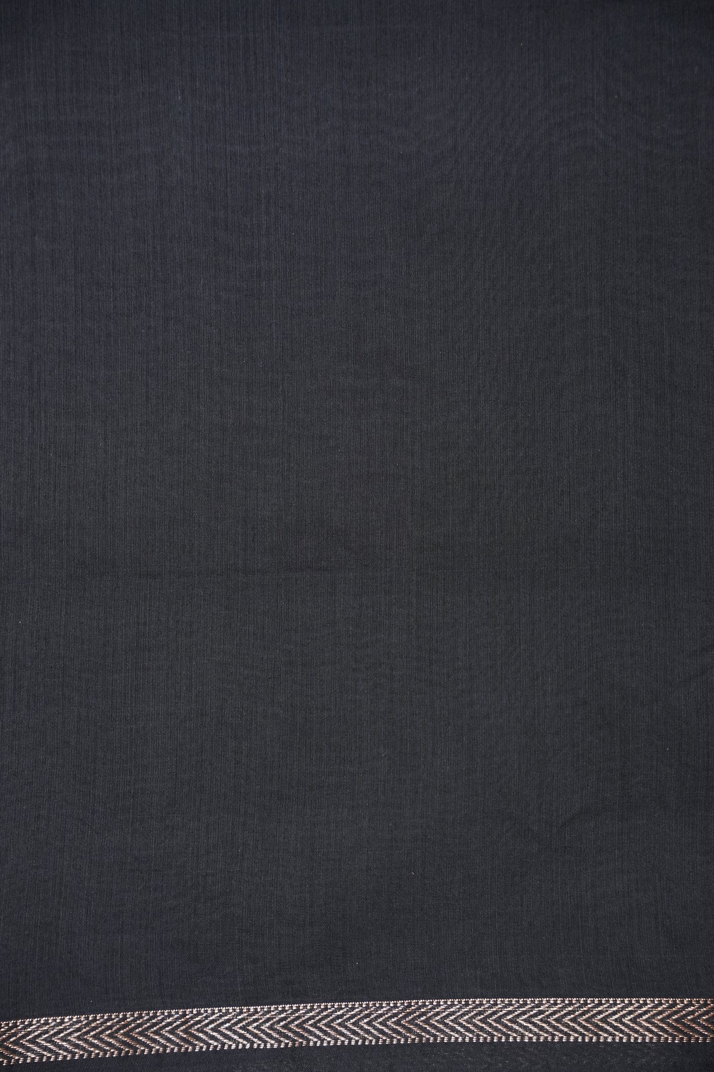 Maheshwari Silk Cotton Saree - Black